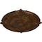 Ekena Millwork Attica Acanthus Leaf Medallion (Canopies up to 3 1/4"), 30 1/8"OD x 1 1/2"P, Root Beer Crackle CM30ATRBC - alternate 4